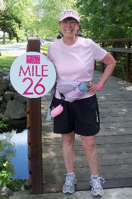 26 miles and still standing!